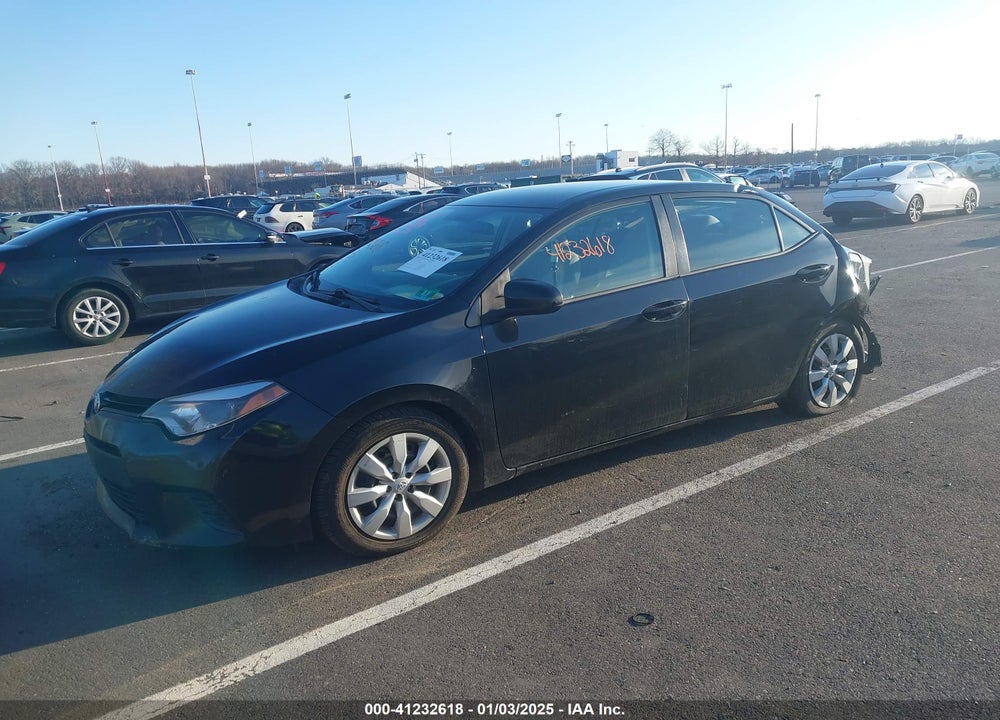 2014 TOYOTA COROLLA VIN: 2T1BURHE6EC214795