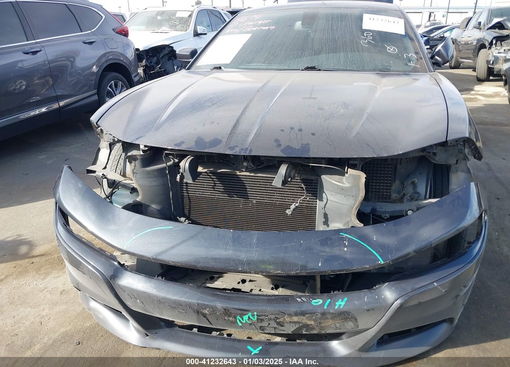 2017 DODGE CHARGER SE RWD VIN: 2C3CDXBG0HH541324