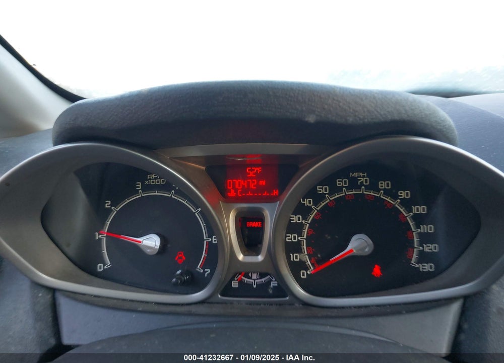 2013 FORD FIESTA VIN: 3FADP4BJ2DM201076