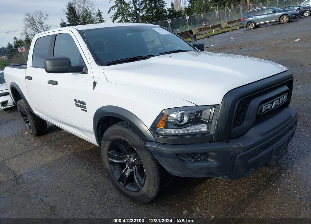 2024 RAM 1500 CLASSIC WARLOCK 4X4 5'7 BOX VIN: 1C6RR7LGXRS143626