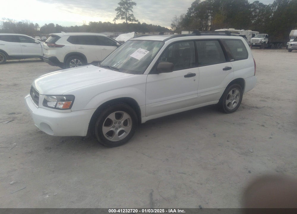 2003 SUBARU FORESTER XS VIN: JF1SG65663H729006