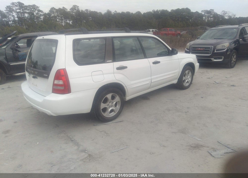 2003 SUBARU FORESTER XS VIN: JF1SG65663H729006