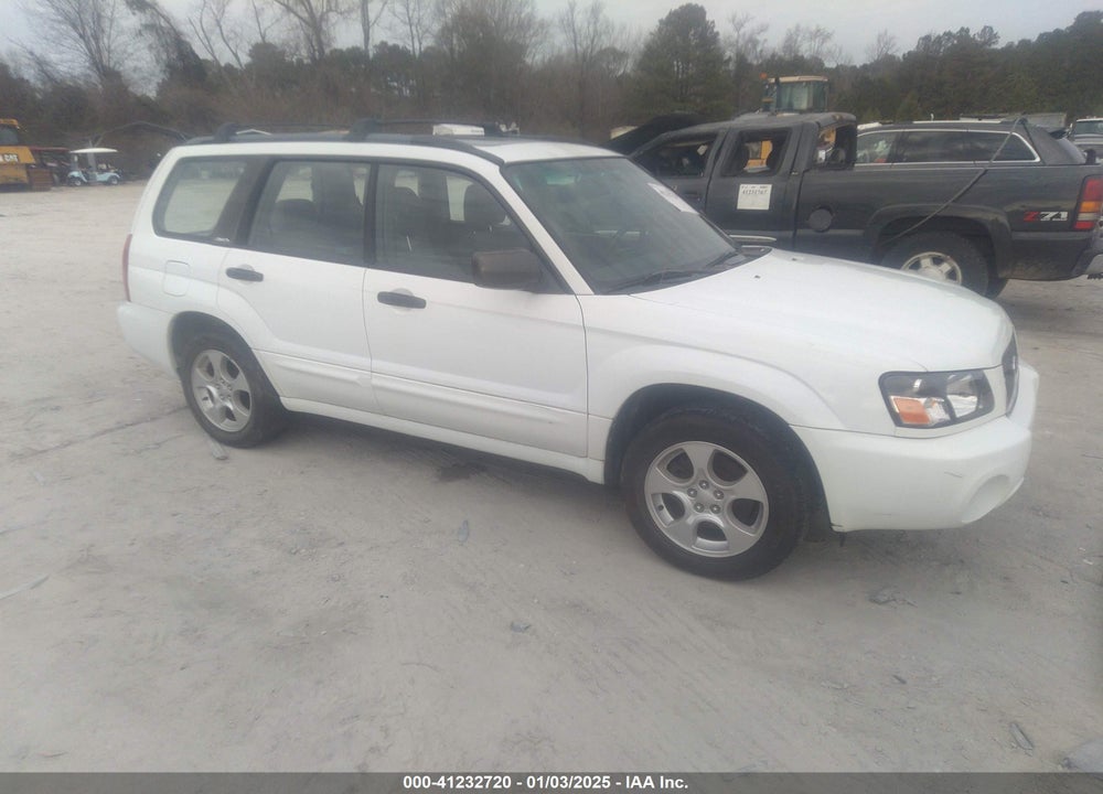 2003 SUBARU FORESTER XS VIN: JF1SG65663H729006