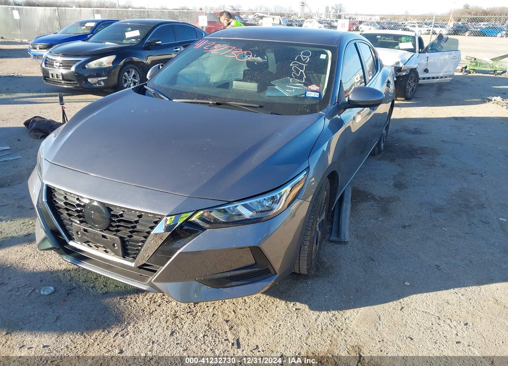 2022 NISSAN SENTRA VIN: 3N1AB8CV5NY320841