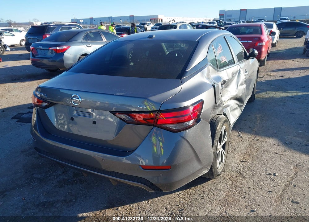 2022 NISSAN SENTRA VIN: 3N1AB8CV5NY320841