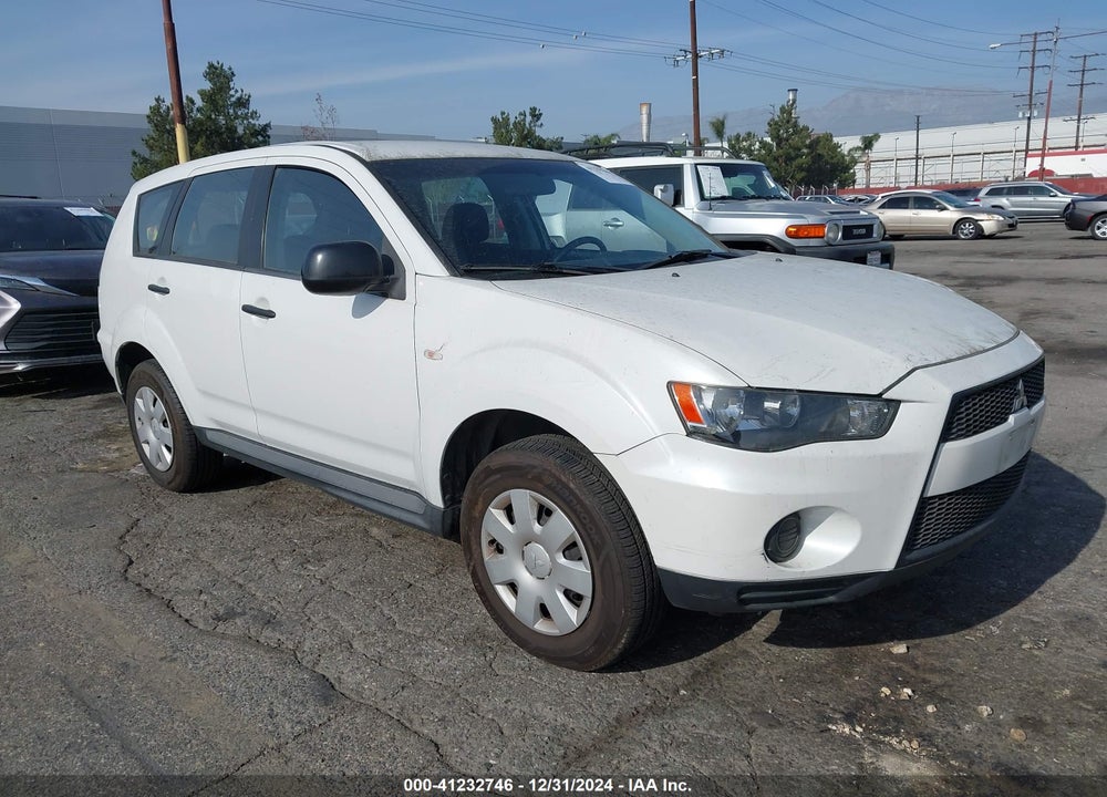 2010 MITSUBISHI OUTLANDER ES VIN: JA4AS2AW8AZ019321