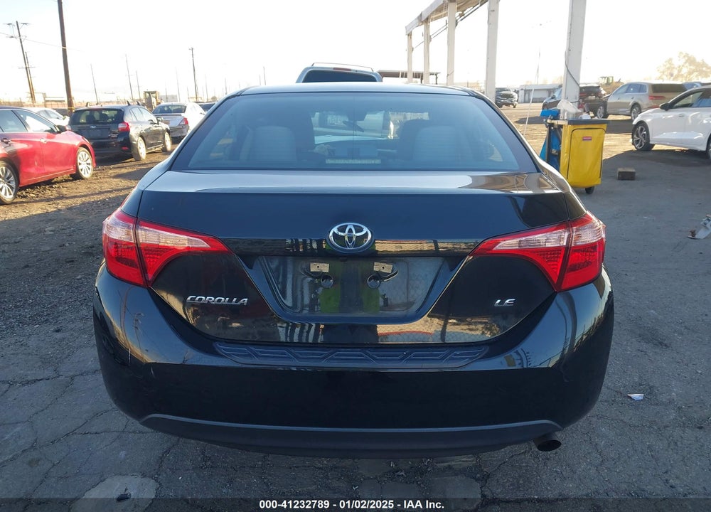2017 TOYOTA COROLLA VIN: 5YFBURHE4HP707752