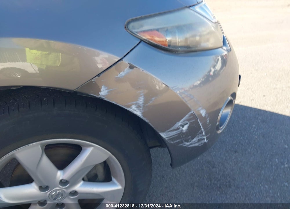 2009 NISSAN MURANO SL VIN: JN8AZ18W29W129333