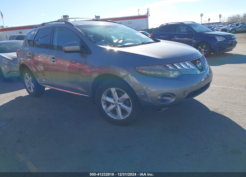 2009 NISSAN MURANO SL VIN: JN8AZ18W29W129333