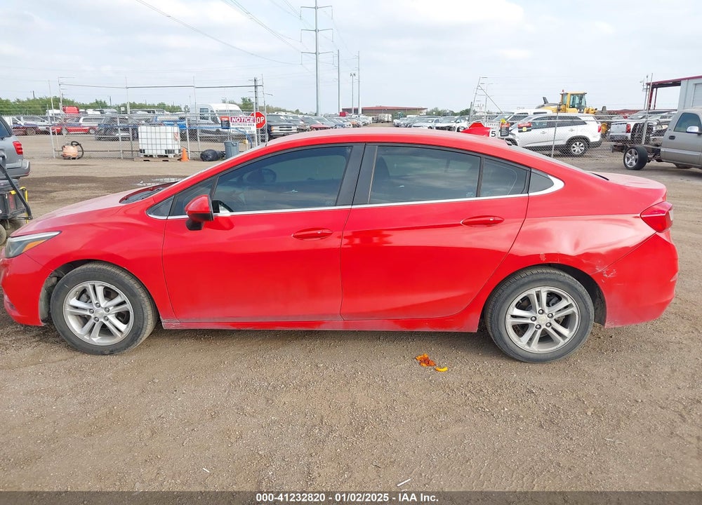 2017 CHEVROLET CRUZE LT AUTO VIN: 1G1BE5SM7H7238091