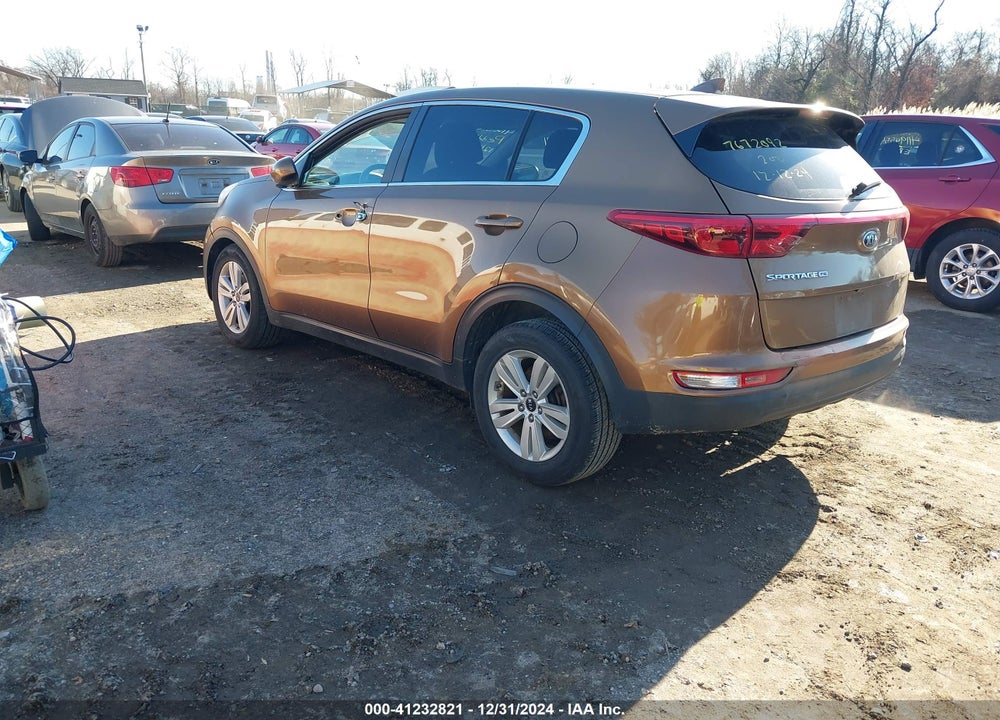 2017 KIA SPORTAGE LX VIN: KNDPM3AC9H7149975