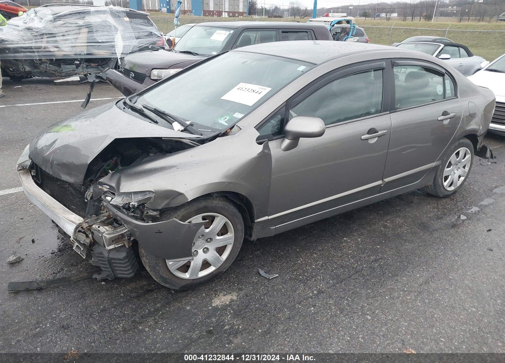 2006 HONDA CIVIC LX VIN: 1HGFA15586L125998