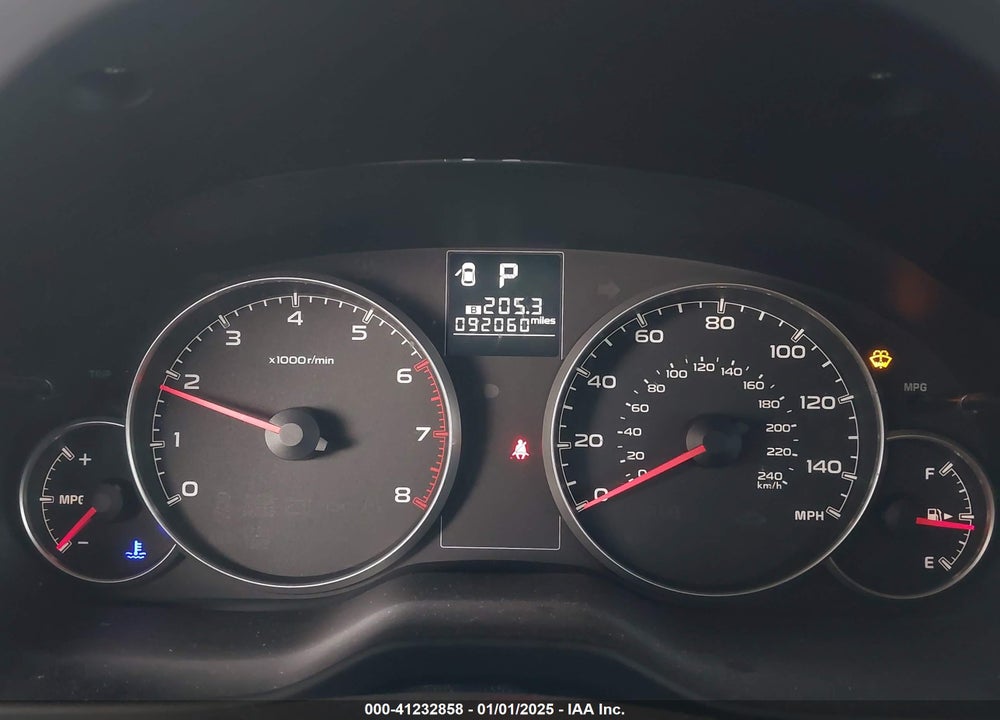 2014 SUBARU OUTBACK 2.5I VIN: 4S4BRBAC9E3259607
