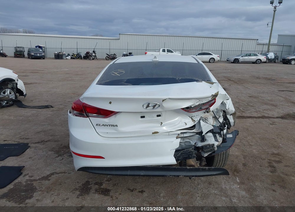 2018 HYUNDAI ELANTRA VIN: 5NPD94LA6JH344990