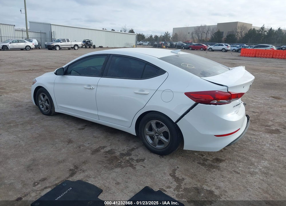 2018 HYUNDAI ELANTRA VIN: 5NPD94LA6JH344990