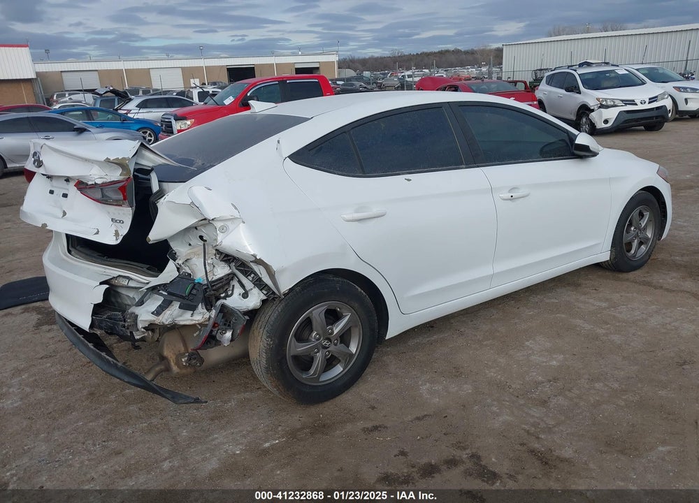 2018 HYUNDAI ELANTRA VIN: 5NPD94LA6JH344990