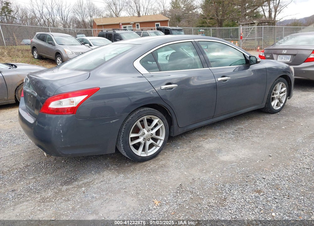 2009 NISSAN MAXIMA 3.5 SV VIN: 1N4AA51E09C816233
