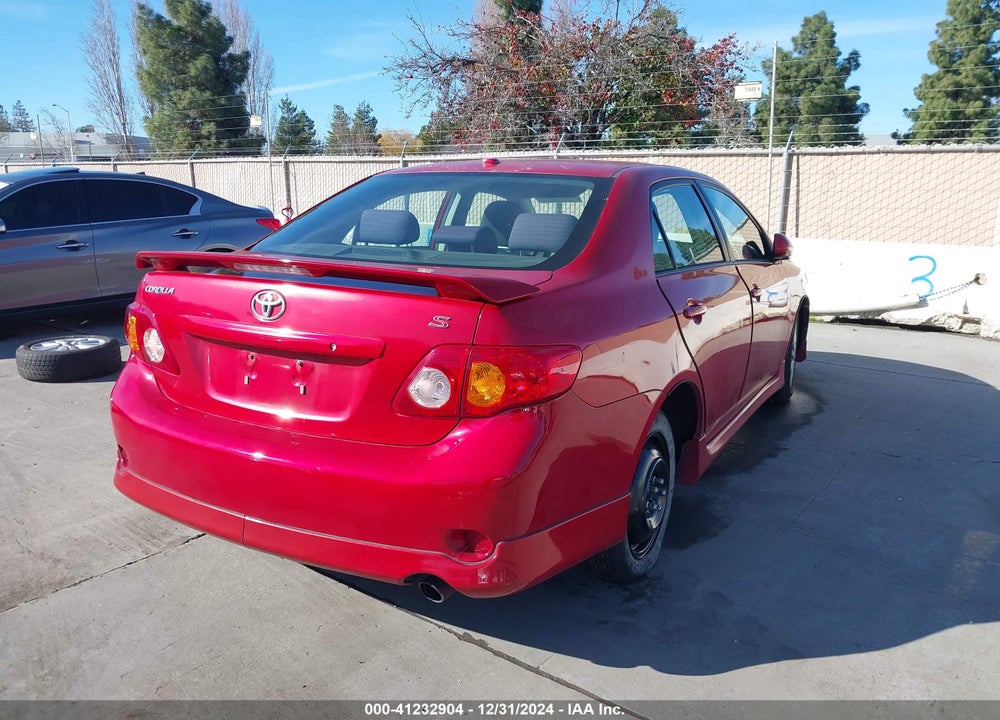 2010 TOYOTA COROLLA S VIN: 1NXBU4EE2AZ272838