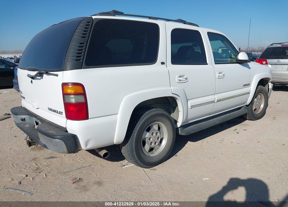 2002 CHEVROLET TAHOE LT VIN: 1GNEK13Z62R178761