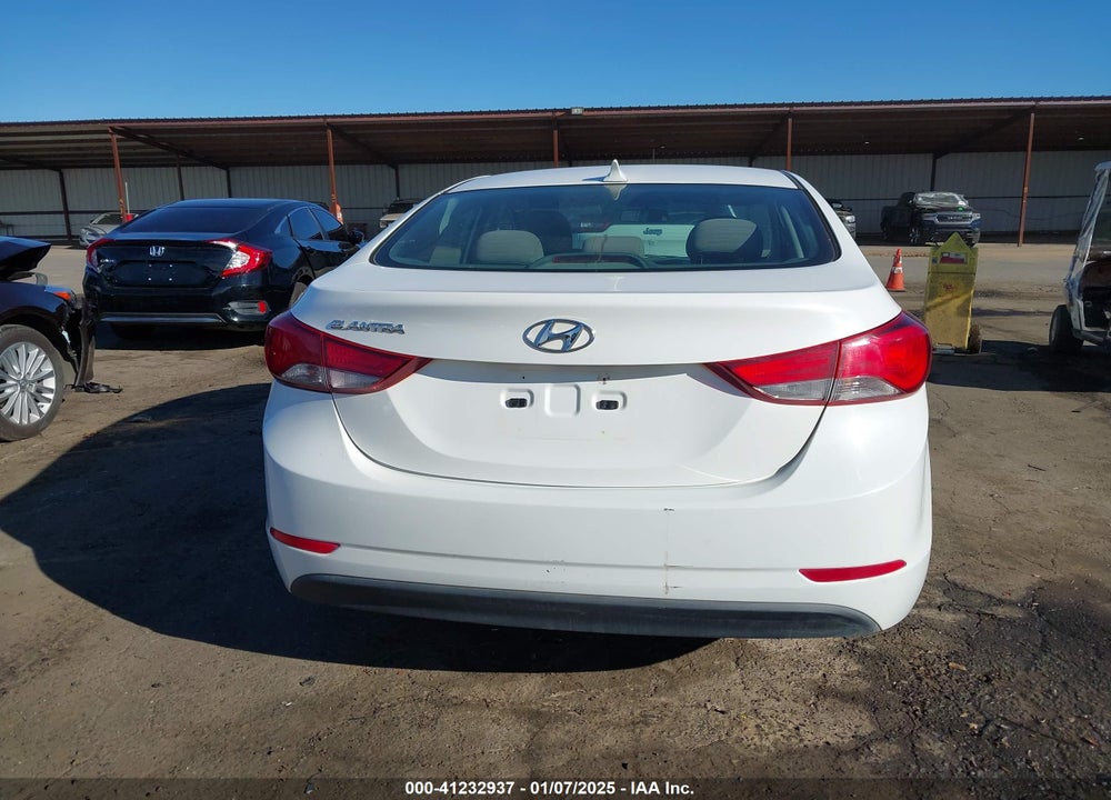 2014 HYUNDAI ELANTRA SE VIN: 5NPDH4AE4EH511734