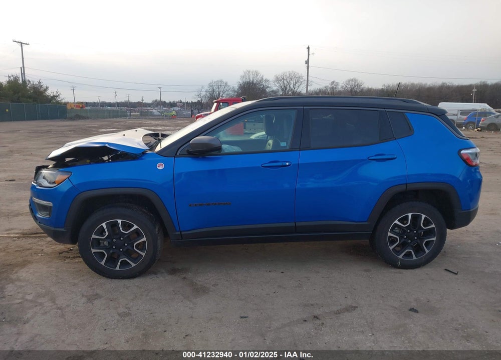 2021 JEEP COMPASS TRAILHAWK 4X4 VIN: 3C4NJDDB6MT525238