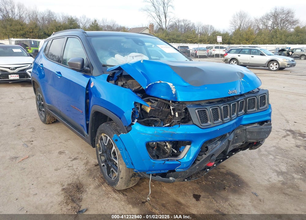 2021 JEEP COMPASS TRAILHAWK 4X4 VIN: 3C4NJDDB6MT525238