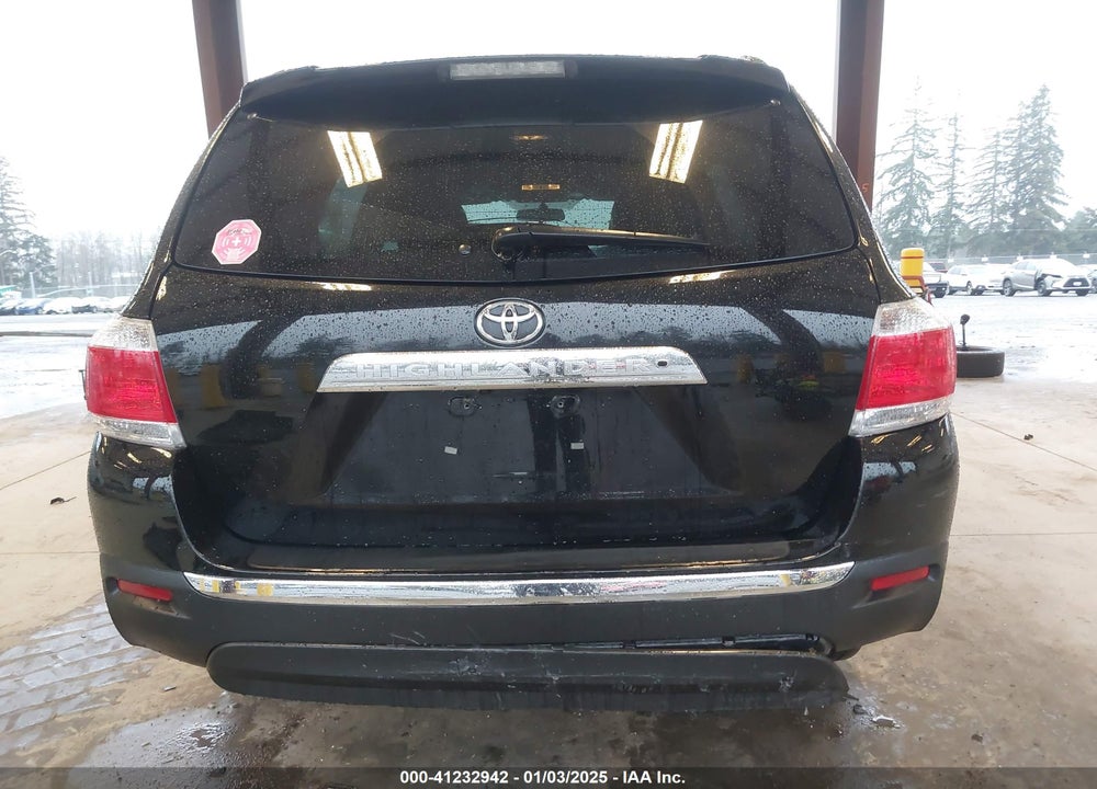2013 TOYOTA HIGHLANDER BASE PLUS VIN: 5TDZA3EH7DS043340
