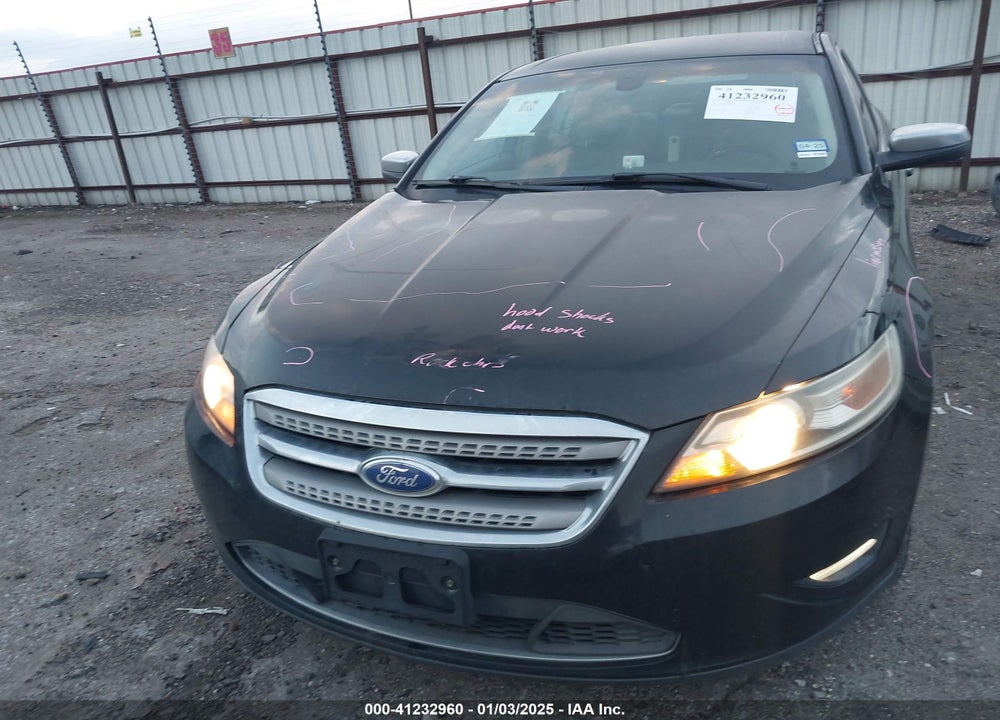 2011 FORD TAURUS VIN: 1FAHP2FWXBG167438