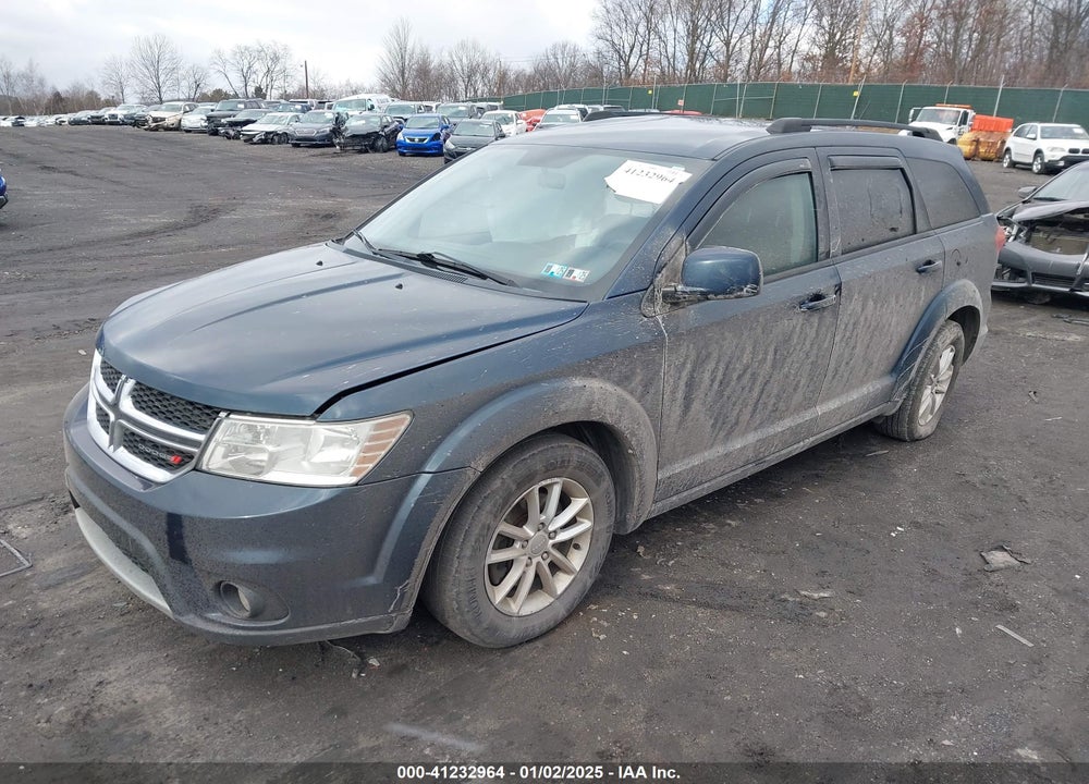 2015 DODGE JOURNEY SXT VIN: 3C4PDCBB0FT707503