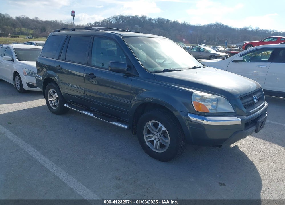 2005 HONDA PILOT EX-L VIN: 5FNYF18565B004439