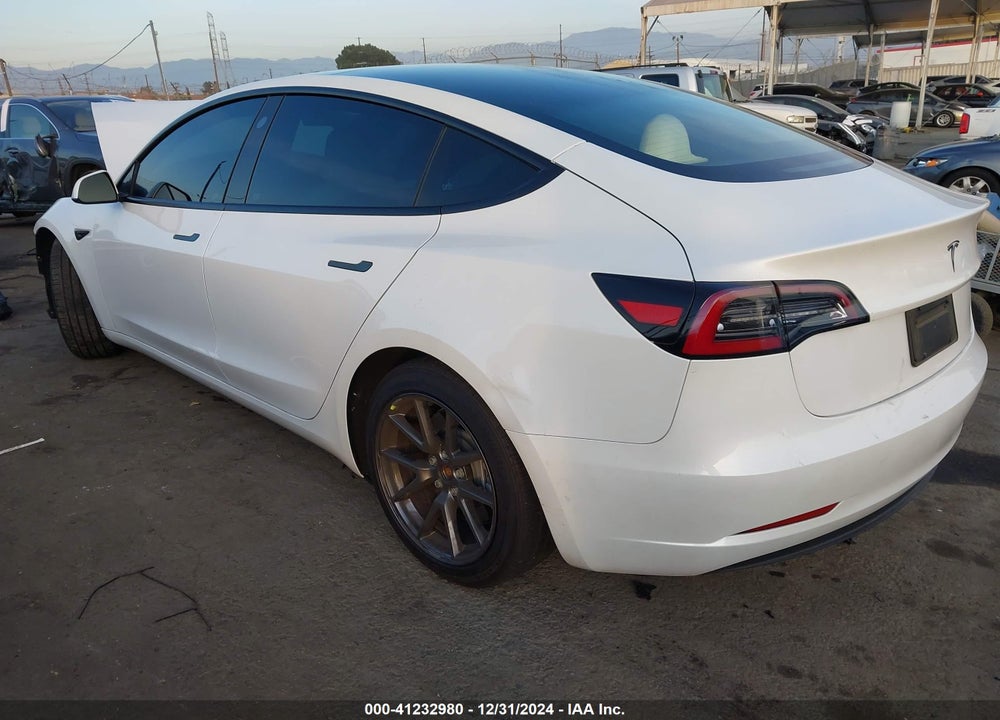 2023 TESLA MODEL 3 REAR-WHEEL DRIVE VIN: 5YJ3E1EA1PF514490