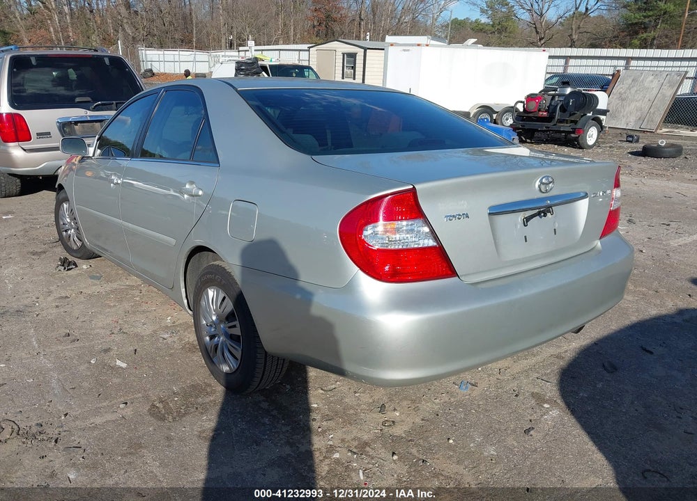 2003 TOYOTA CAMRY LE VIN: 4T1BE32KX3U181403