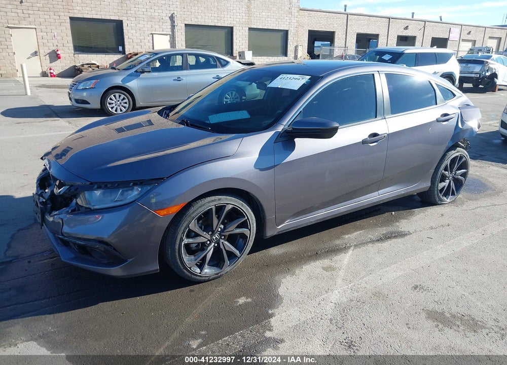 2020 HONDA CIVIC SPORT VIN: 19XFC2F84LE208825