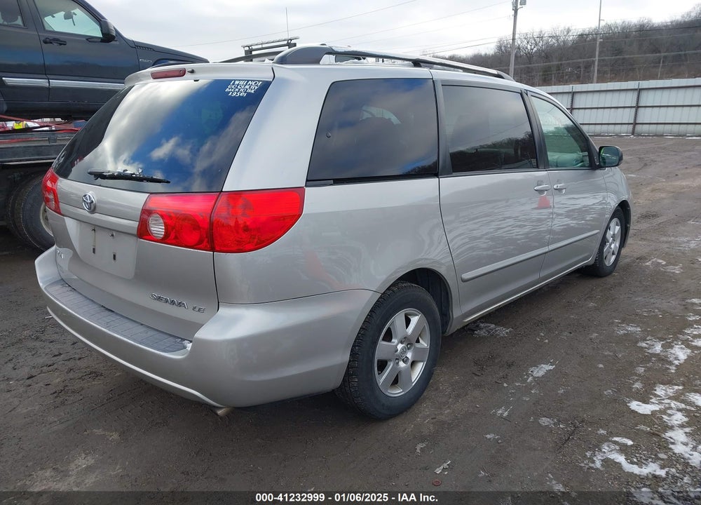 2009 TOYOTA SIENNA LE VIN: 5TDZK23C39S235554