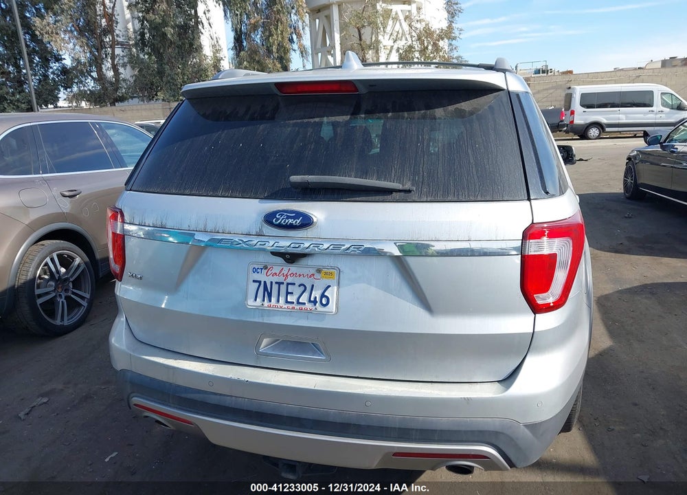 2016 FORD EXPLORER XLT VIN: 1FM5K7D8XGGA62303