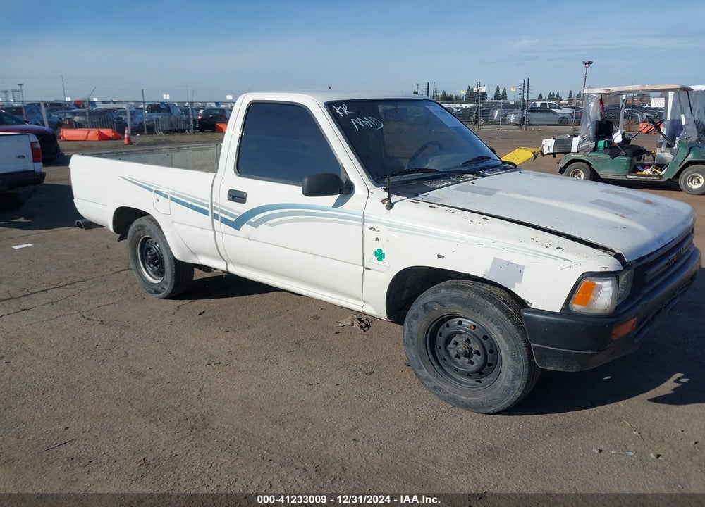 1989 TOYOTA PICKUP 1/2 TON SHT WHEELBASE DLX VIN: JT4RN81P8K0030319