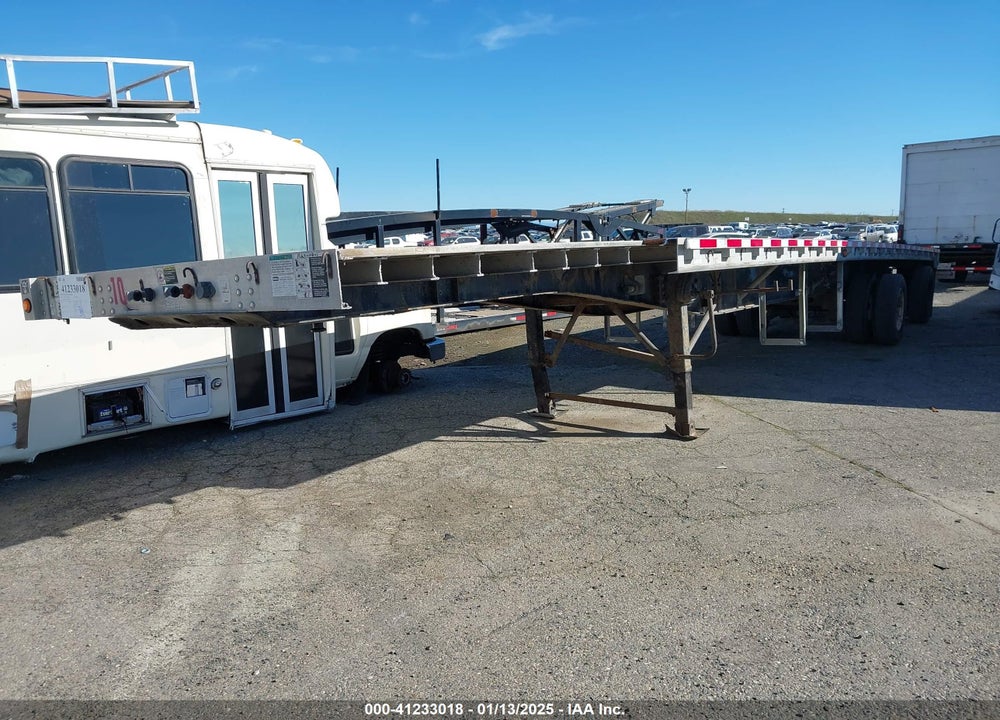 2006 WILSON TRAILER CO FLATBED TRAILER VIN: 4WWBGB3N46M609681