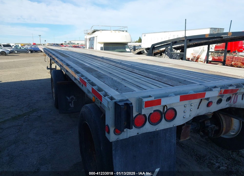 2006 WILSON TRAILER CO FLATBED TRAILER VIN: 4WWBGB3N46M609681