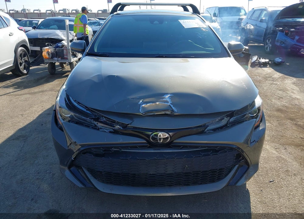 2019 TOYOTA COROLLA VIN: JTNK4RBE6K3063028