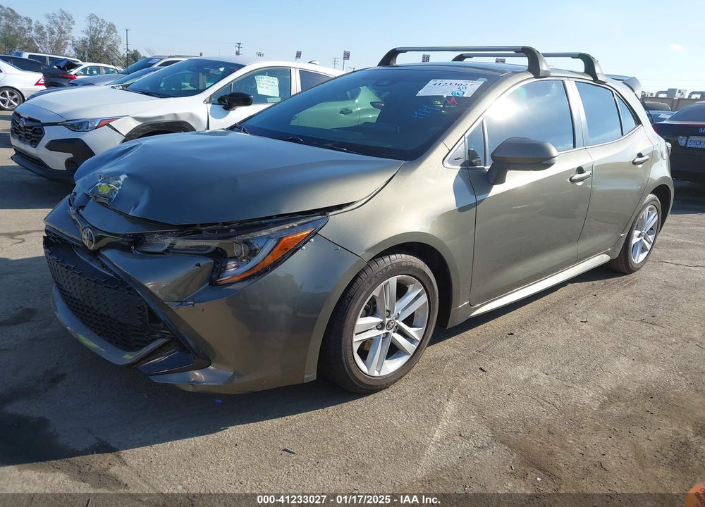 2019 TOYOTA COROLLA VIN: JTNK4RBE6K3063028