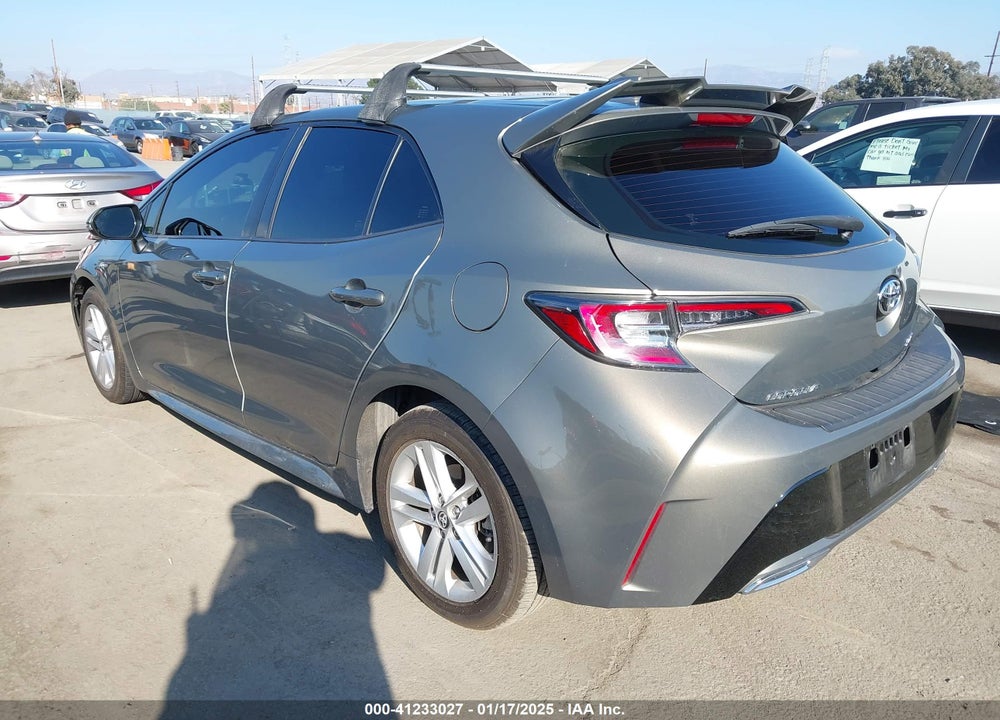 2019 TOYOTA COROLLA VIN: JTNK4RBE6K3063028