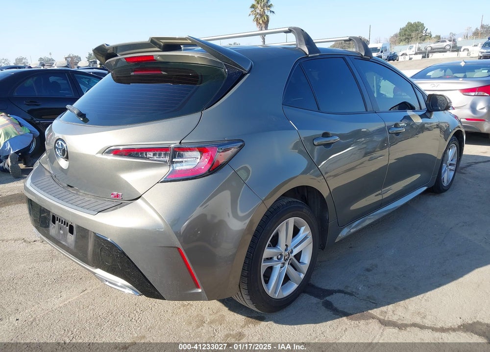 2019 TOYOTA COROLLA VIN: JTNK4RBE6K3063028