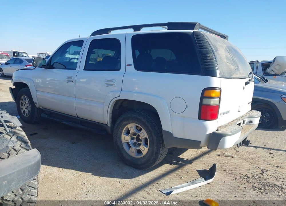 2005 CHEVROLET TAHOE Z71 VIN: 1GNEC13T25R149383