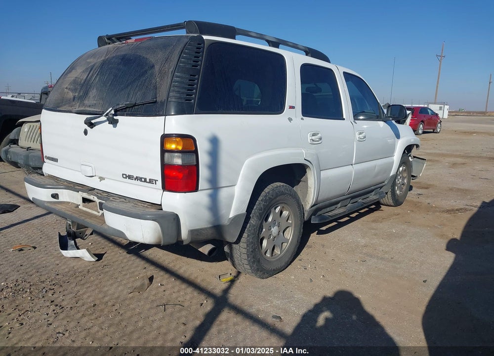 2005 CHEVROLET TAHOE Z71 VIN: 1GNEC13T25R149383