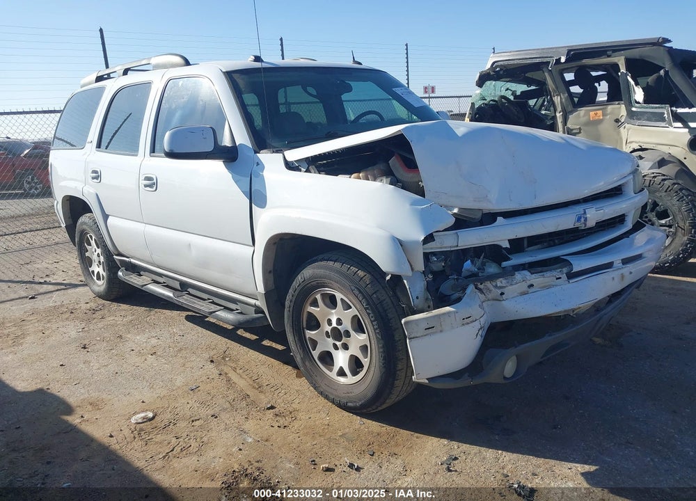 2005 CHEVROLET TAHOE Z71 VIN: 1GNEC13T25R149383