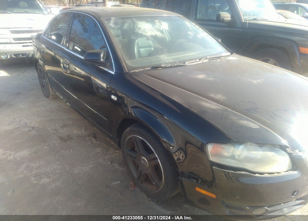2008 AUDI A4 2.0T VIN: WAUAF78EX8A057384