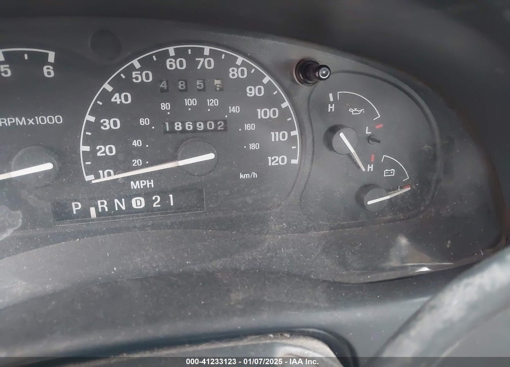 2001 FORD RANGER EDGE/XL/XLT VIN: 1FTYR14U91PA49332