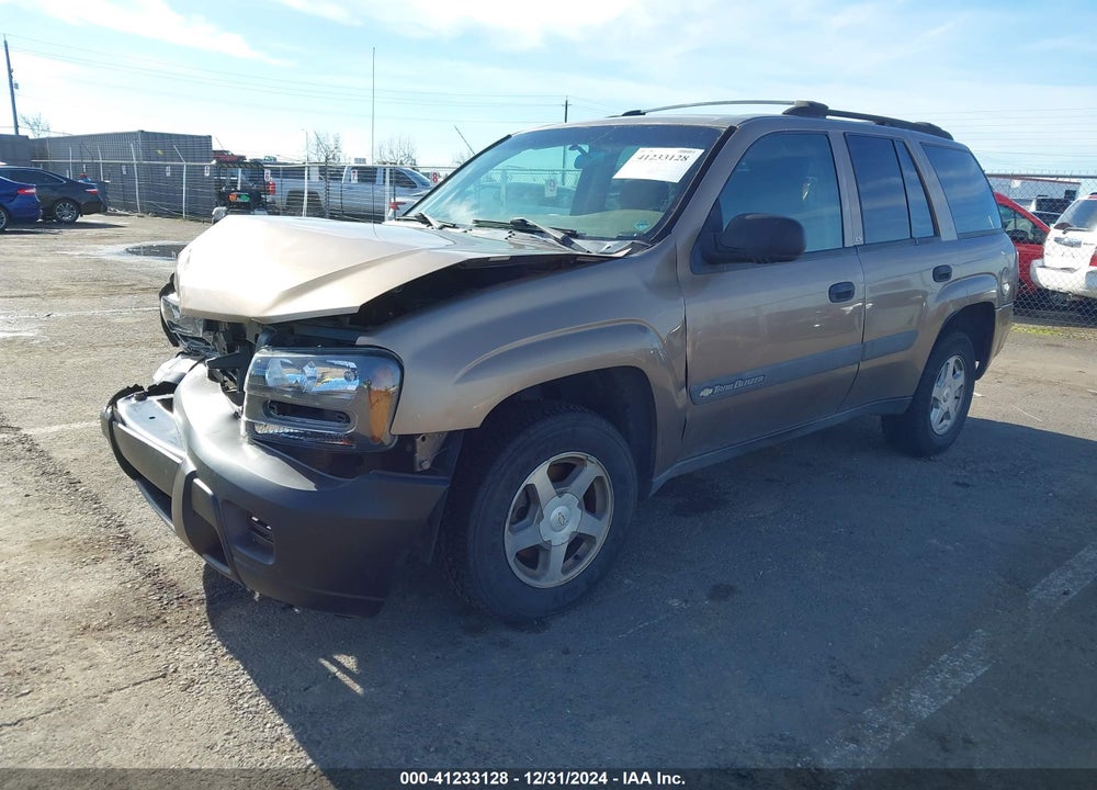 2003 CHEVROLET TRAILBLAZER LS VIN: 1GNDT13SX32169342