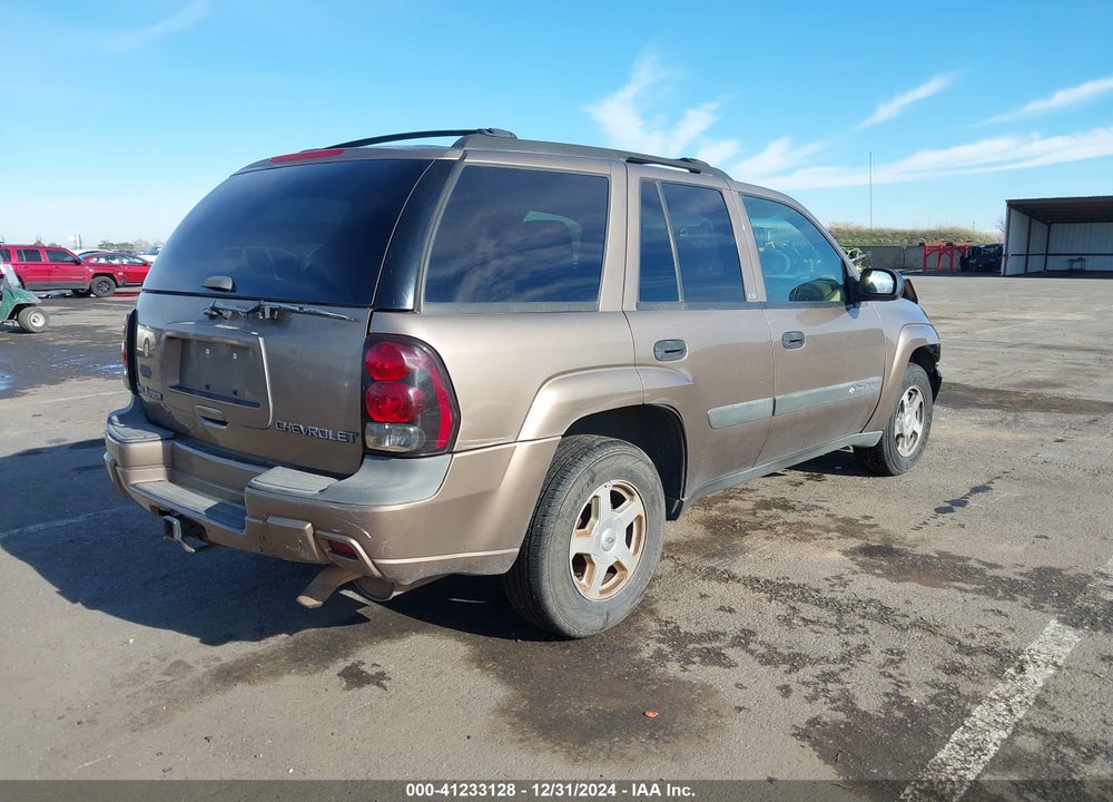 2003 CHEVROLET TRAILBLAZER LS VIN: 1GNDT13SX32169342