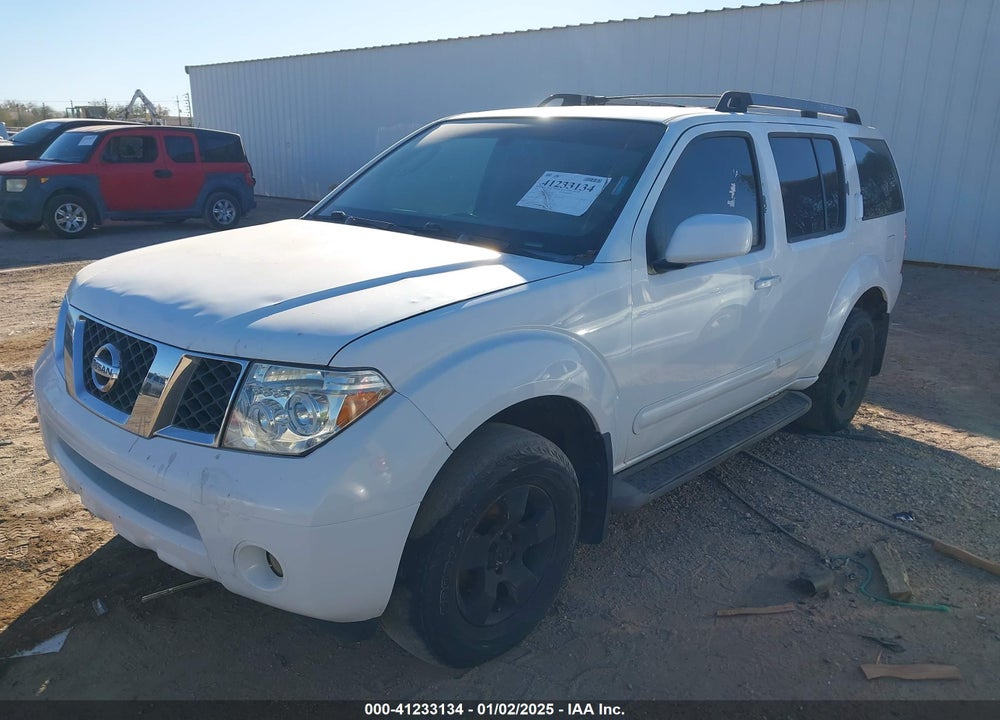 2005 NISSAN PATHFINDER SE VIN: 5N1AR18W75C711706
